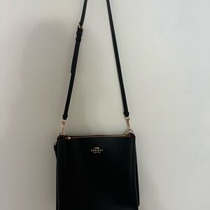 Coach Black and Gold Shoulder/Crossbody Bag